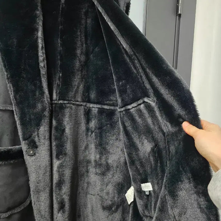 [BUNJANG] Molliolli Long Mustang Coat / molliolli 몰리올리 롱무스탕m