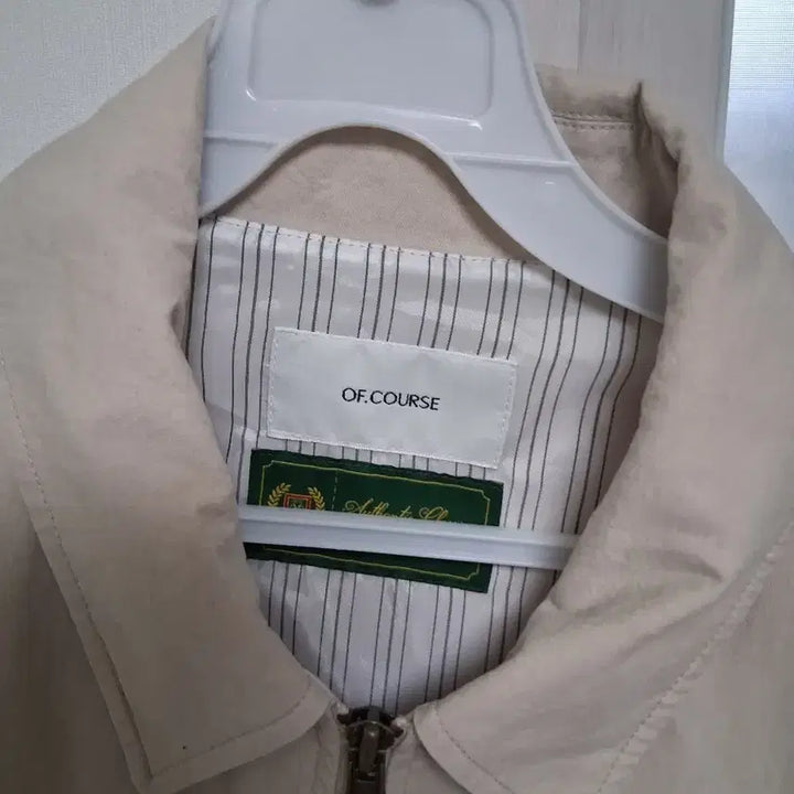 [BUNJANG] OF.COURSE Beige Jacket (Size F) / OF.COURSE 베이지 자켓 F사이즈 105호 총장 65 디자인강추 실
