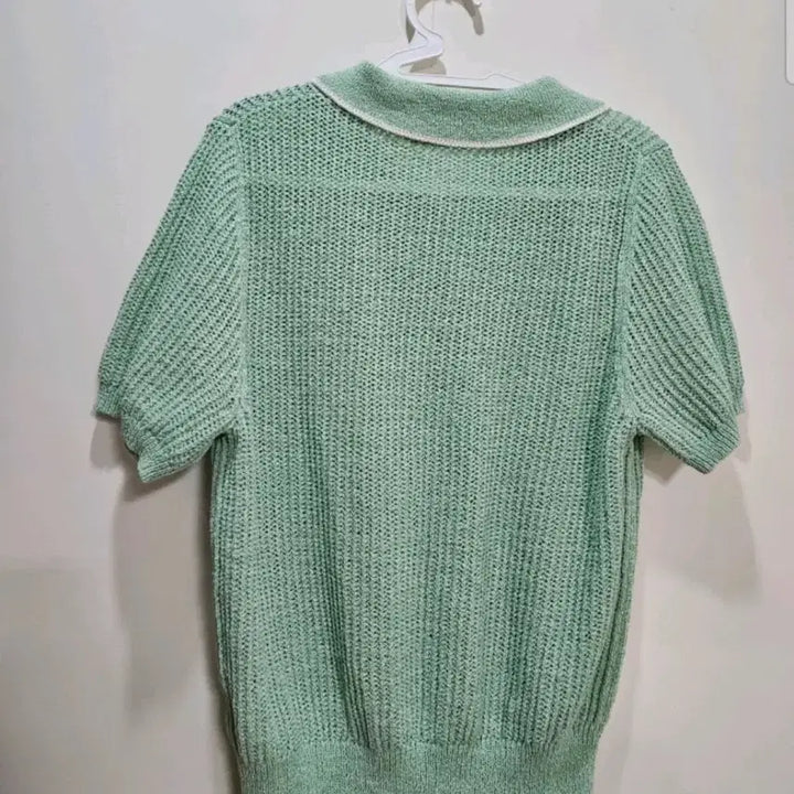 [BUNJANG] 8seconds Knitted T-shirt / 8seconds 카라니트티