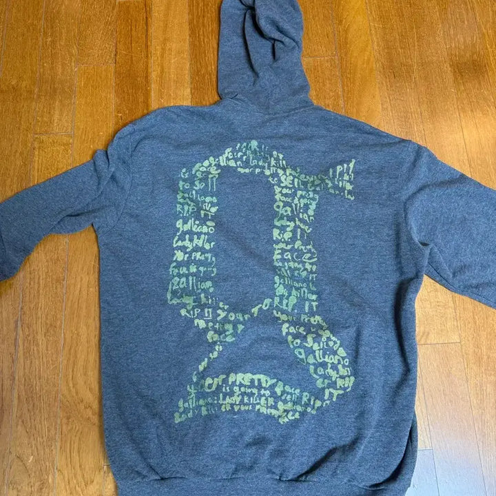 [BUNJANG] John Galliano Gray Hoodie M / 존갈리아노 그레이 후드집업 m