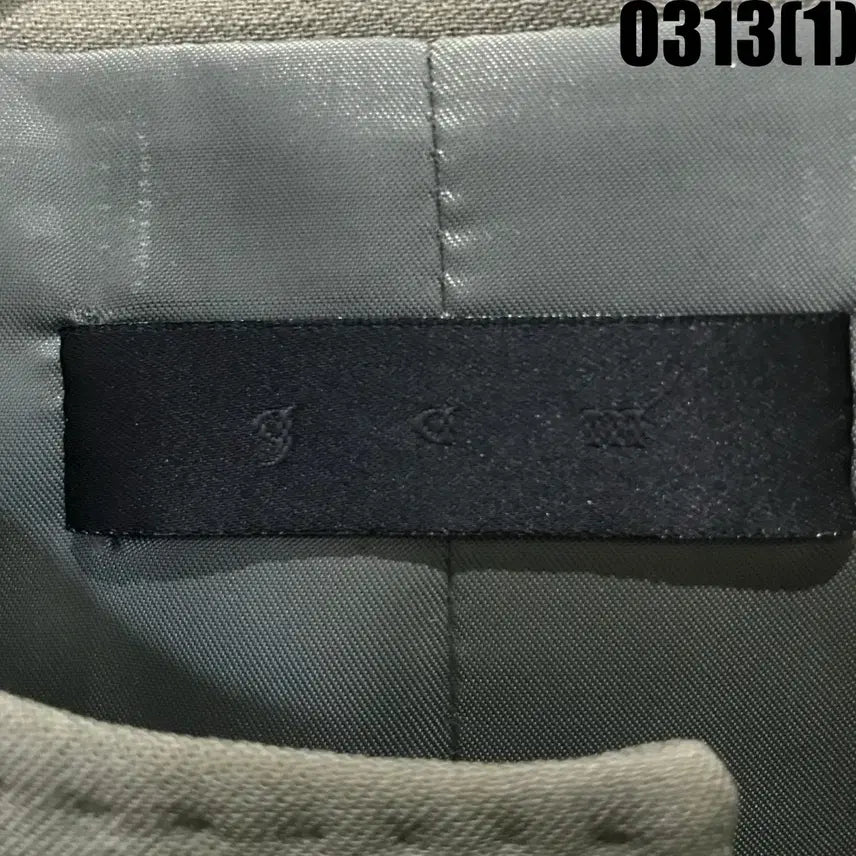 [SOLD OUT] 노카라 롱 코트 카키색 s