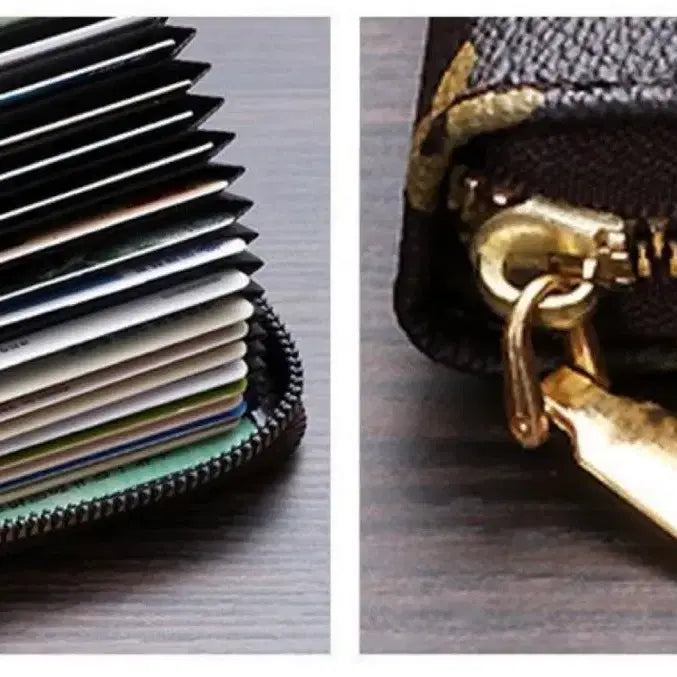 [BUNJANG] Monogram Card Coin Wallet / 모노그램 카드 동전 지갑