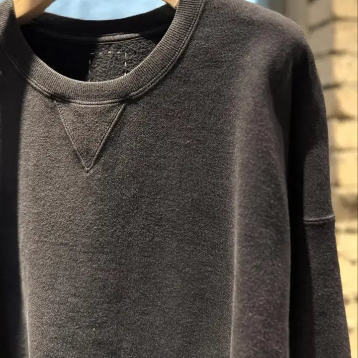 [SOLD OUT] 비즈빔 점보 SB 스웻 L/S DMGD 블랙 3