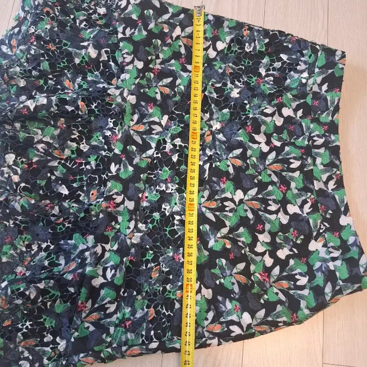 [BUNJANG] SJ SJ Flower Pattern Skirt / SJ SJ 플라워 패턴 스커트