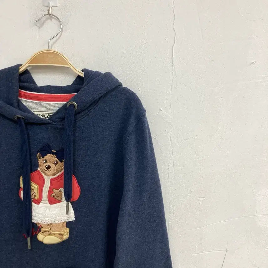 [BUNJANG] Tini Wini Navy Hoodie / 새상품 텍부착 티니위니 후드티 티니베어