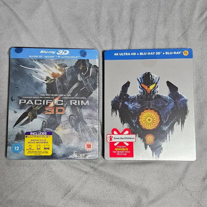 [BUNJANG] Pacific Rim 1 &amp; 2 Blu-ray Steelbook Sealed / 퍼시픽 림 1, 2 블루레이 스틸북 미개봉 새제품