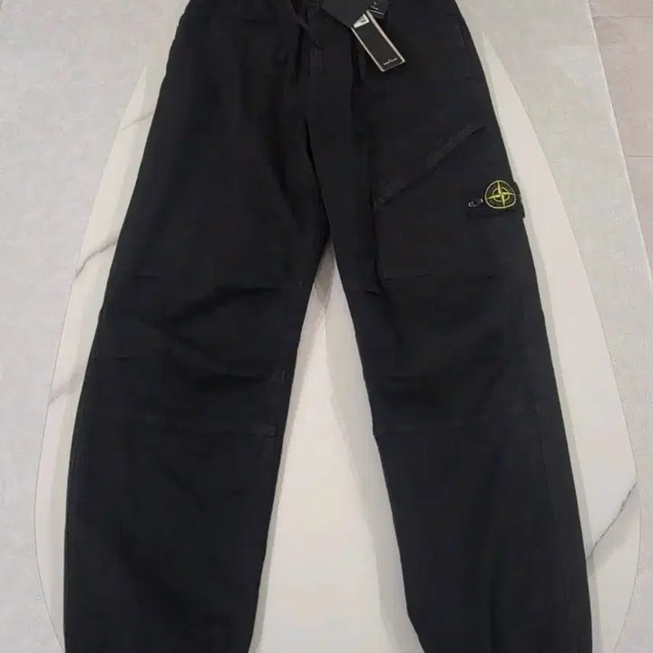 [BUNJANG] Stone Island Drawstring Black Pants / 스톤아일랜드 드로스트링 블랙 바지 판매