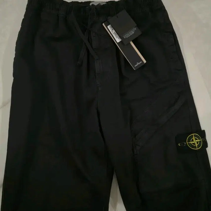 [BUNJANG] Stone Island Drawstring Black Pants / 스톤아일랜드 드로스트링 블랙 바지 판매