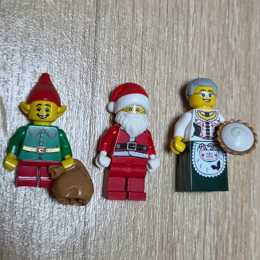 [BUNJANG] LEGO Minifigure Santa Fairy BAM Set / 레고 미니피규어 산타 요정 BAM 세트