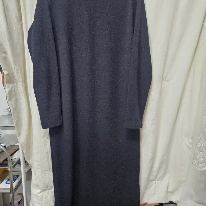[BUNJANG] Black Long Daily Dress / 쫀쫀 데일리 블랙 롱 원피스