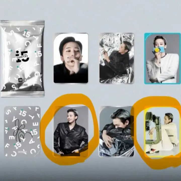 [BUNJANG] Casetify G-Dragon Photocard Limited Pin / 케이스티파이 지디 포토카드 한정핀
