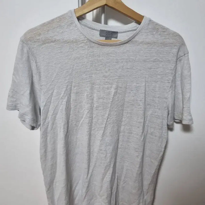 [BUNJANG] COS Gray Short-Sleeve T-Shirt / COS 코스 회색 반팔 티셔츠