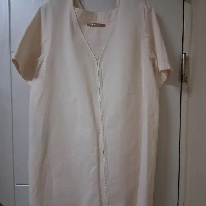 [BUNJANG] SJSJ Ivory Denim Dress / SJSJ 아이보리 데님 원피스(새상품)