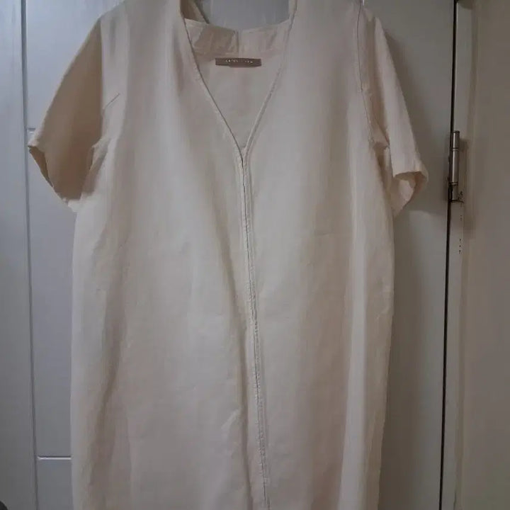 [BUNJANG] SJSJ Ivory Denim Dress / SJSJ 아이보리 데님 원피스(새상품)