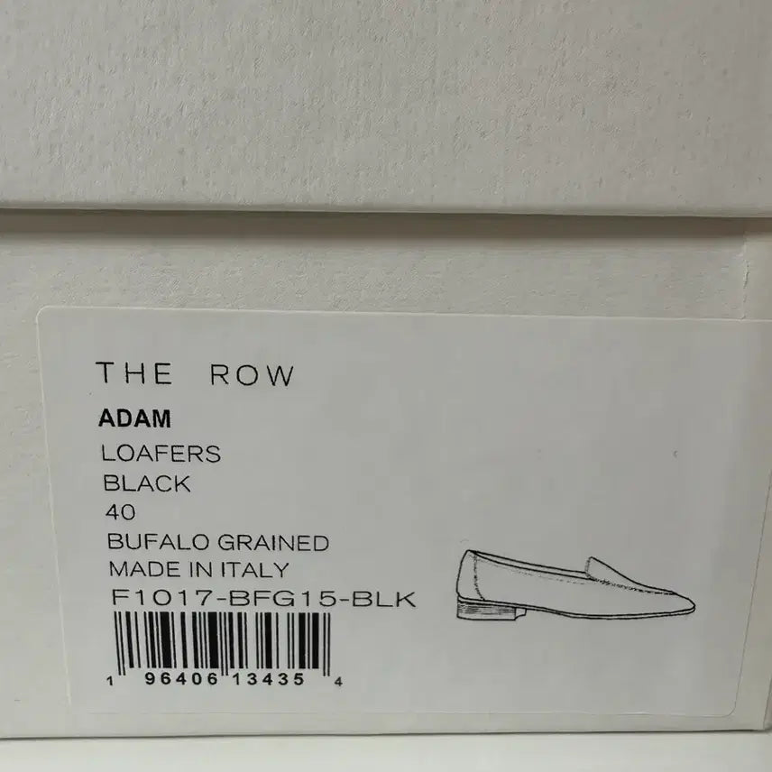 [SOLD OUT] 더로우 아담 로퍼 블랙 40 사이즈
