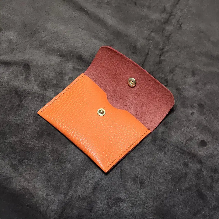 [BUNJANG] Handmade Leather Card Wallet / 핸드메이드 소가죽 카드지갑 명함지갑