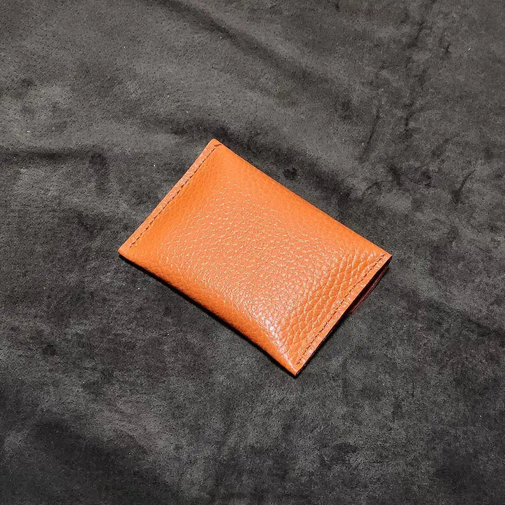 [BUNJANG] Handmade Leather Card Wallet / 핸드메이드 소가죽 카드지갑 명함지갑