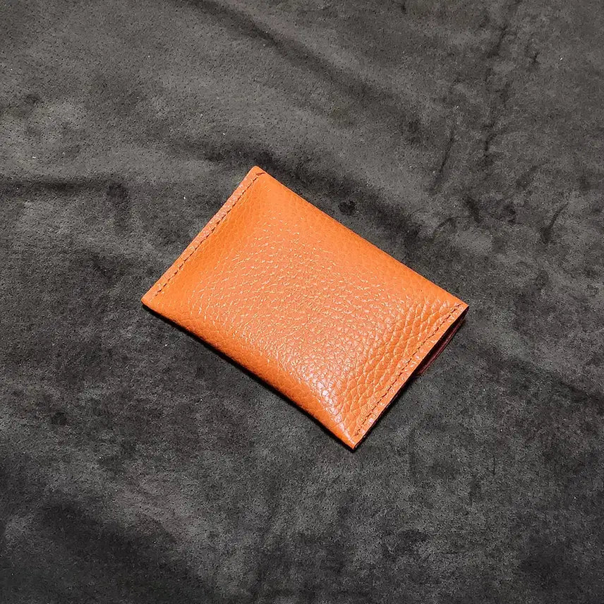 [BUNJANG] Handmade Leather Card Wallet / 핸드메이드 소가죽 카드지갑 명함지갑