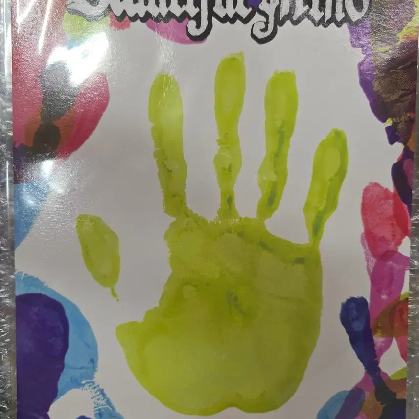 [BUNJANG] Xdinary Heroes Gaon Hand Printing Poster / 엑디즈 엑스디너리 히어로즈 가온 핸드 프린팅 포스터 한정 양도