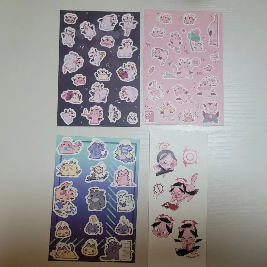 [BUNJANG] Blue Archive Koharu Sticker Set / 블루아카이브 스티커 굿즈
