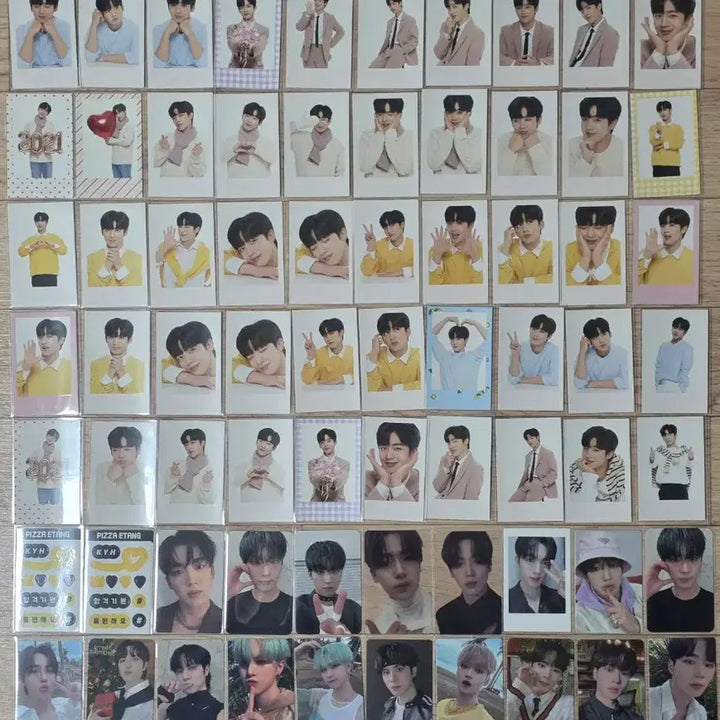 [BUNJANG] X1 Wei 김요한 Photocard Bundle Set / 엑스원 위아이 김요한 포카 앨범 시그 포토카드 240장 일괄 판매 양도