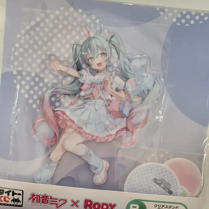 [BUNJANG] Hatsune Miku Rody Acrylic Stand / 하츠네 미쿠 x Rody 쿠지 아크릴 스탠드 미개봉