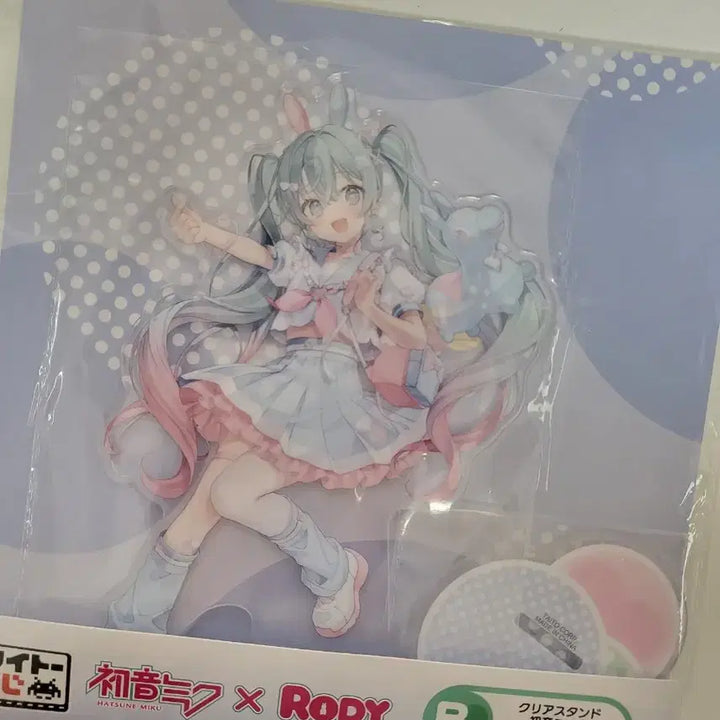 [BUNJANG] Hatsune Miku Rody Acrylic Stand / 하츠네 미쿠 x Rody 쿠지 아크릴 스탠드 미개봉