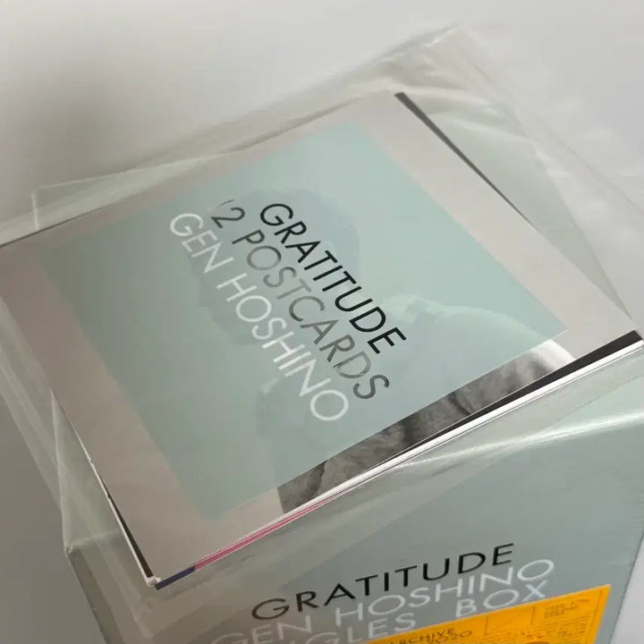 [SOLD OUT] 호시노겐 gratitude 싱글박스 미개봉 ( 특전엽서 포함 )