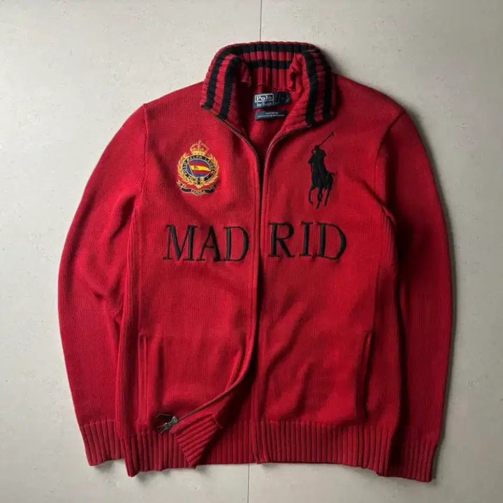 [BUNJANG] Polo Ralph Lauren Big Pony Madrid Knit Zip-up / 폴로 빅포니 마드리드 니트집업 급처