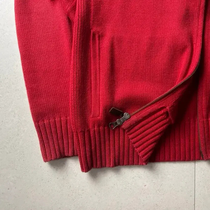 [BUNJANG] Polo Ralph Lauren Big Pony Madrid Knit Zip-up / 폴로 빅포니 마드리드 니트집업 급처