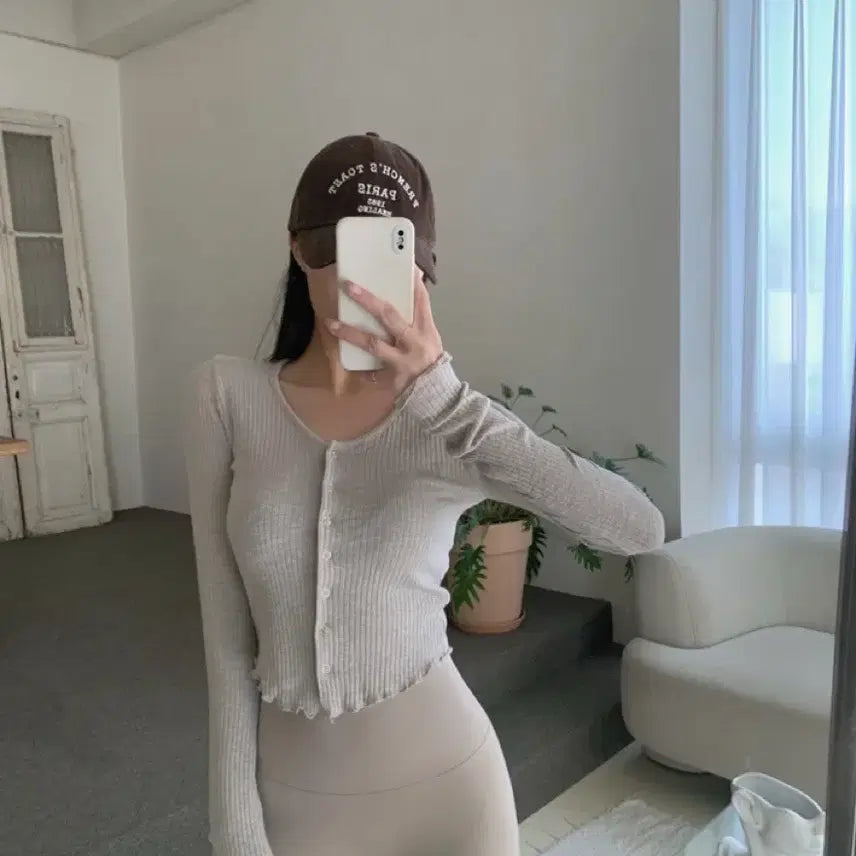 [BUNJANG] Ddo Ddo Wave Edge Cardigan / 또또 물결 가디건