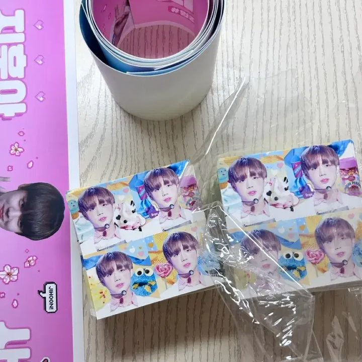 [BUNJANG] Park Ji Hoon Unofficial Fan Sticker Set / 박지훈 옛날 비공식 굿즈 판스티커