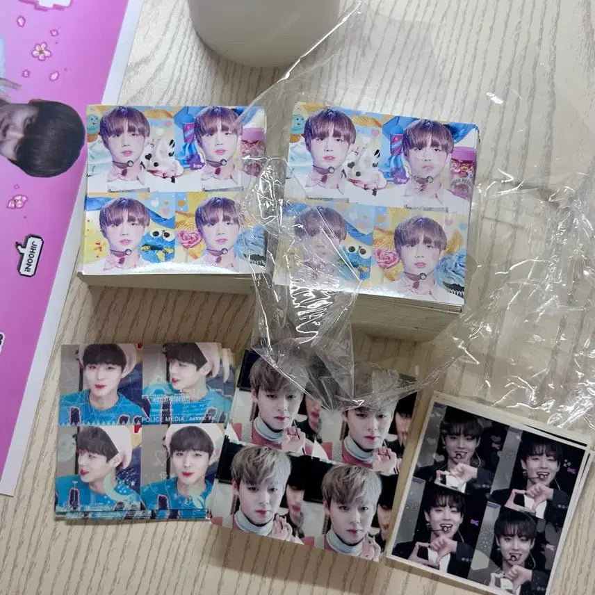 [BUNJANG] Park Ji Hoon Unofficial Fan Sticker Set / 박지훈 옛날 비공식 굿즈 판스티커