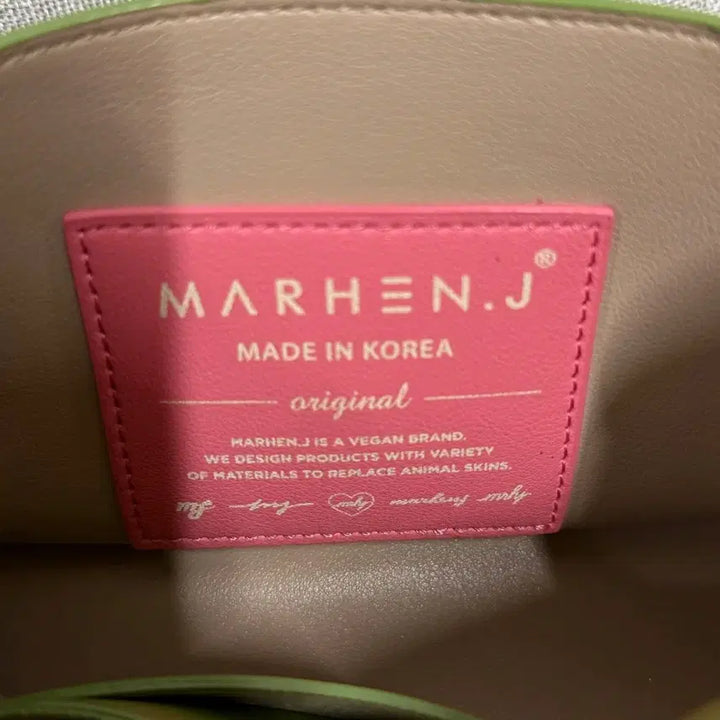 [BUNJANG] Marhen J Vegan Leather Crossbody Bag / 마르헨제이 비건 레더 크로스백 숄더백