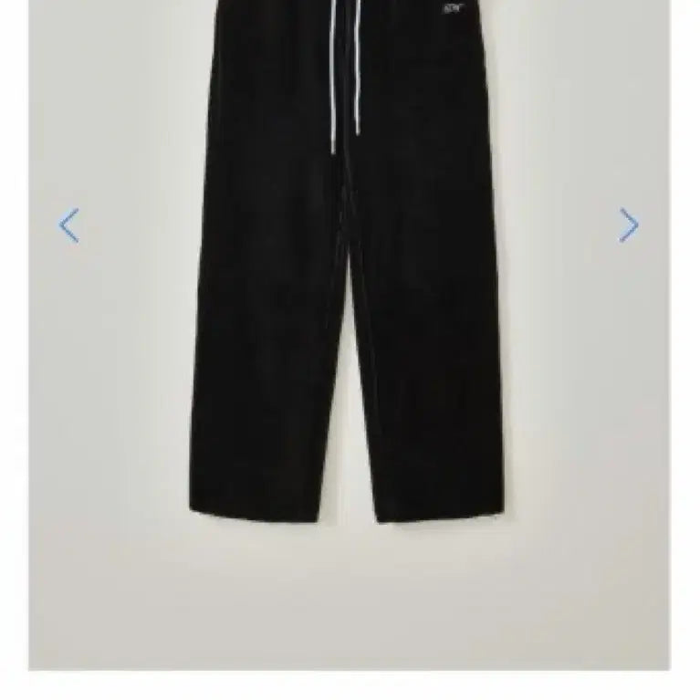 [BUNJANG] TANNAT Velour Sweatpants (Black) / 타낫 벨로아 립 스웻팬츠 (블랙)