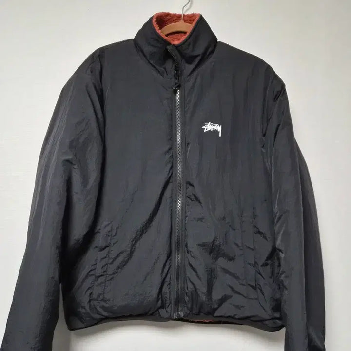 [BUNJANG] Stussy Sherpa Reversible Fleece Jacket / 스투시 쉐르파 리버서블 후리스