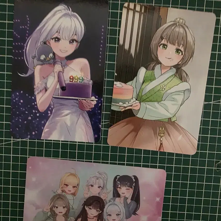 [BUNJANG] Isegye Idol Lilpa Bundle Set / 이세계아이돌 앨범 특전 포카 릴파콘 두찜 포카 팝업 캔뱃지 일괄판매 합니