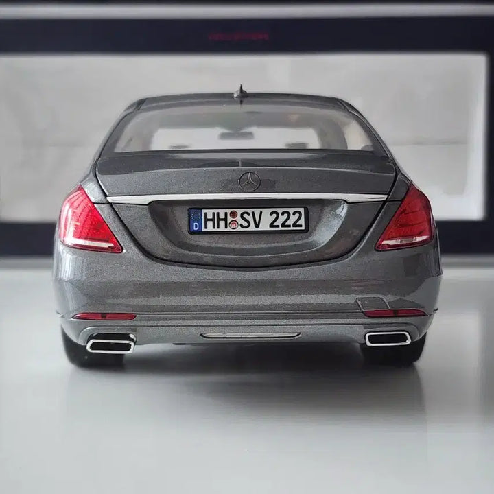 [BUNJANG] Norev Mercedes-Benz W222 S500 Silver Gray Diecast Model / 1:18 노레브 벤츠 W222 S500 실버 그레이 다이캐스트