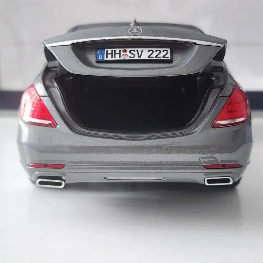 [BUNJANG] Norev Mercedes-Benz W222 S500 Silver Gray Diecast Model / 1:18 노레브 벤츠 W222 S500 실버 그레이 다이캐스트