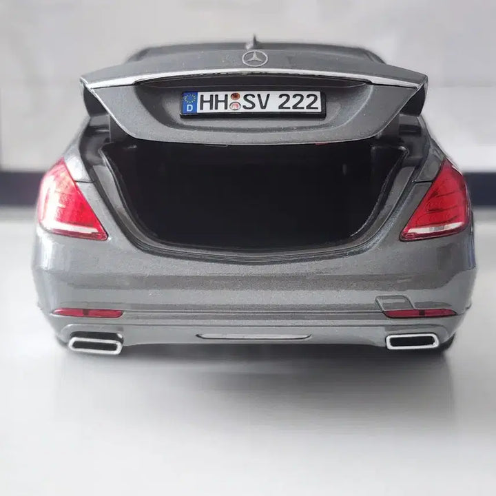 [BUNJANG] Norev Mercedes-Benz W222 S500 Silver Gray Diecast Model / 1:18 노레브 벤츠 W222 S500 실버 그레이 다이캐스트