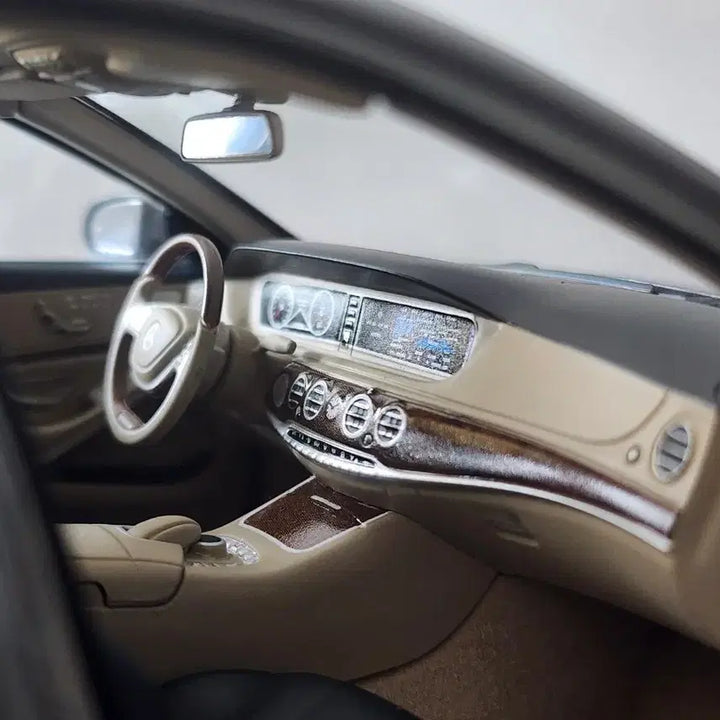 [BUNJANG] Norev Mercedes-Benz W222 S500 Silver Gray Diecast Model / 1:18 노레브 벤츠 W222 S500 실버 그레이 다이캐스트