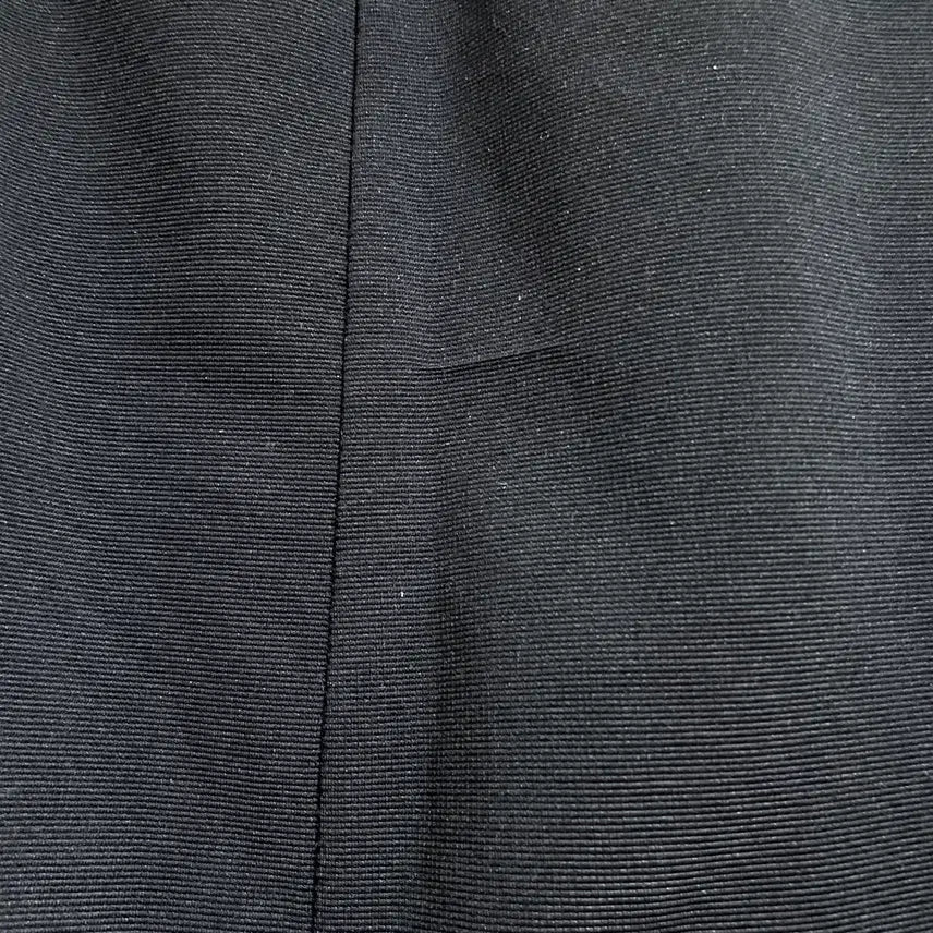 [BUNJANG] Black Midi Skirt / 블랙 뒷트임 미디 스커트