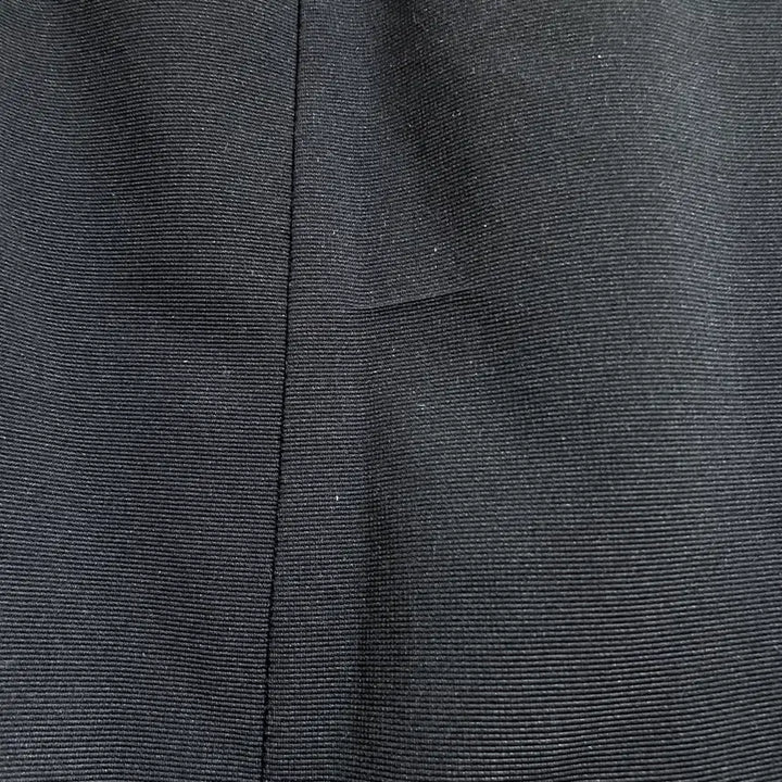 [BUNJANG] Black Midi Skirt / 블랙 뒷트임 미디 스커트