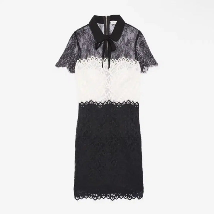 [BUNJANG] Sandro Rosen Lace Dress / Sandro 산드로 로젠 레이스원피스