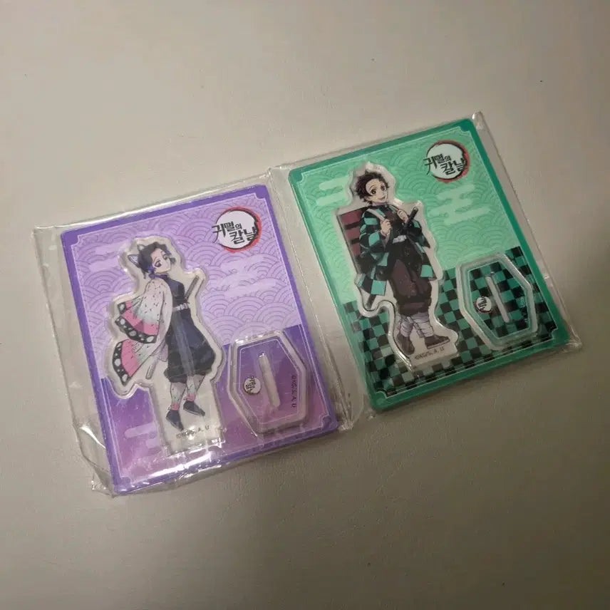[SOLD OUT] 귀멸의 칼날 아크릴 스탠드 탄지로/시노부 일괄