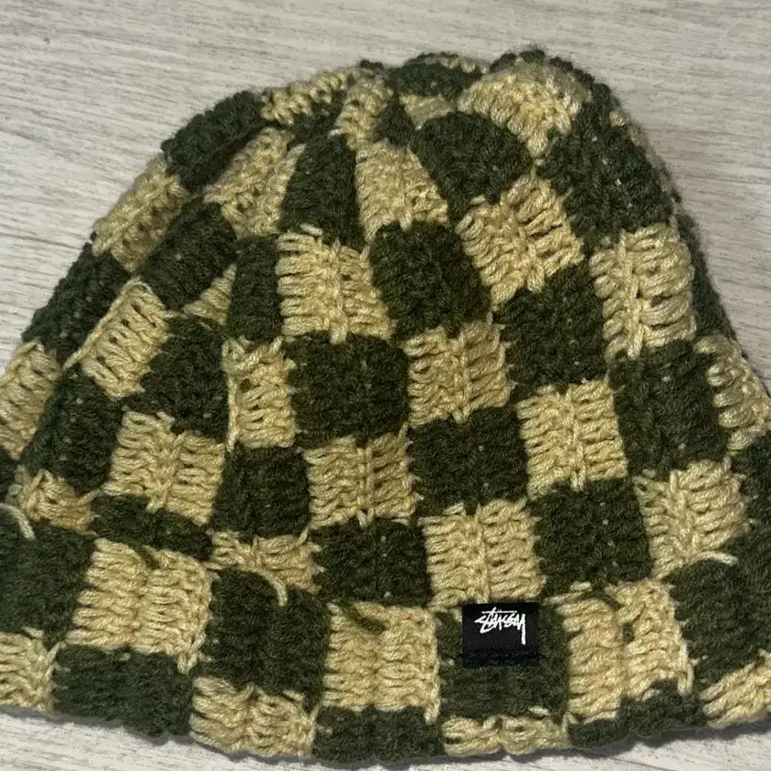 [BUNJANG] Stussy Check Beanie / 스투시 체크 비니