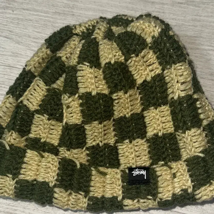 [BUNJANG] Stussy Check Beanie / 스투시 체크 비니