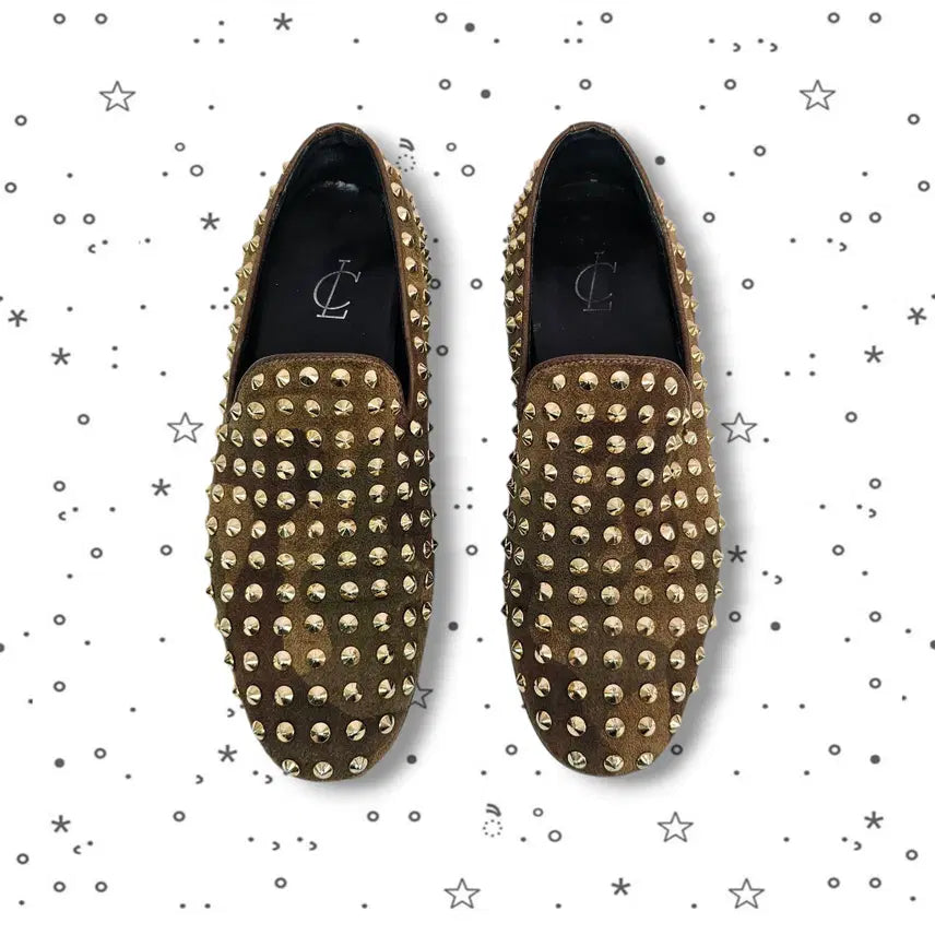 [BUNJANG] Christian Louboutin Studded Slip-on Shoes / 37 Christian Louboutin 스터드 슬립온