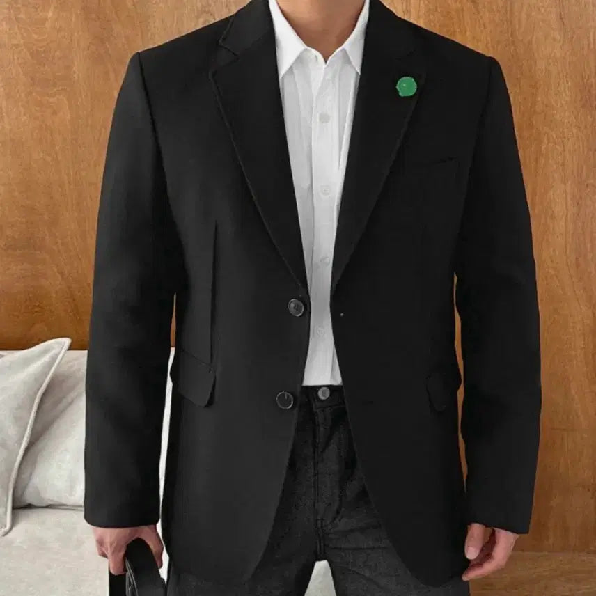 [BUNJANG] P&amp;Comma Blazer Black (Size 100, M) / 새 상품 - 남자 블레이저 블랙 100 M