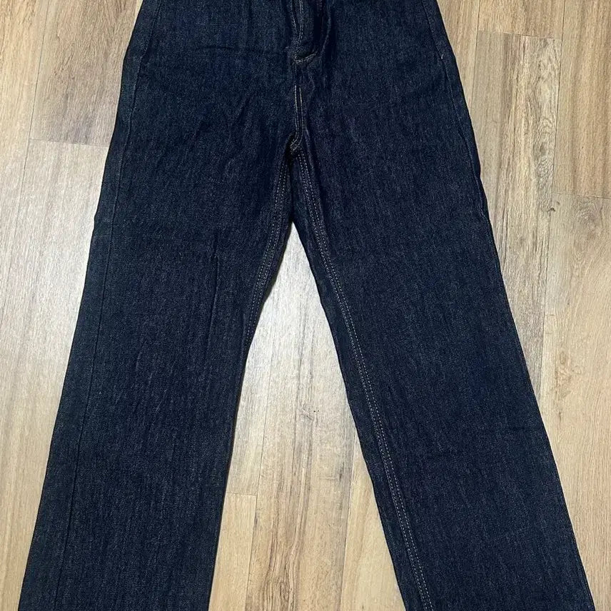 [BUNJANG] Wide Denim Pants / 진청 와이드 데님 팬츠